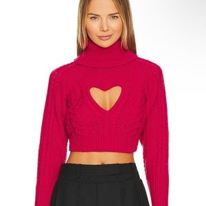 For Love and Lemons Vera cutout sweater